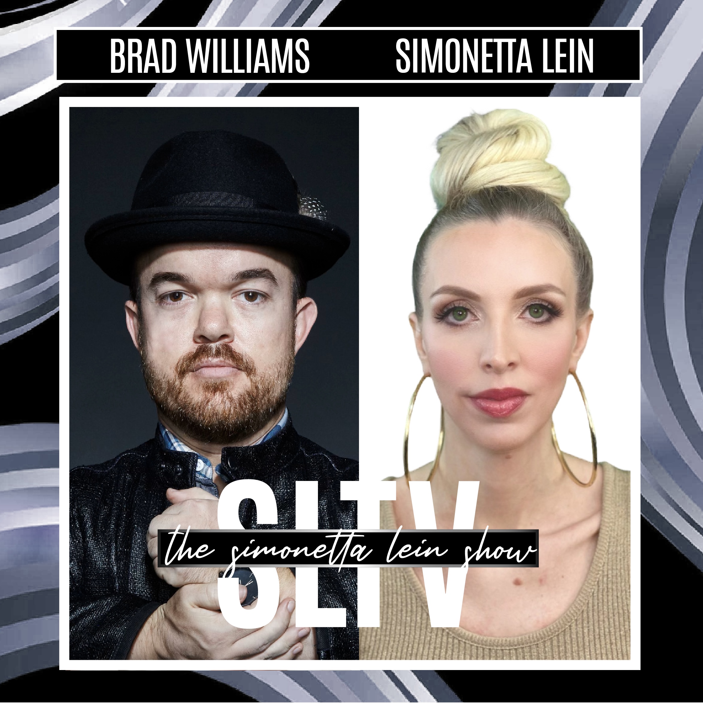 Brad Williams Guests On The Simonetta Lein Show On SLTV