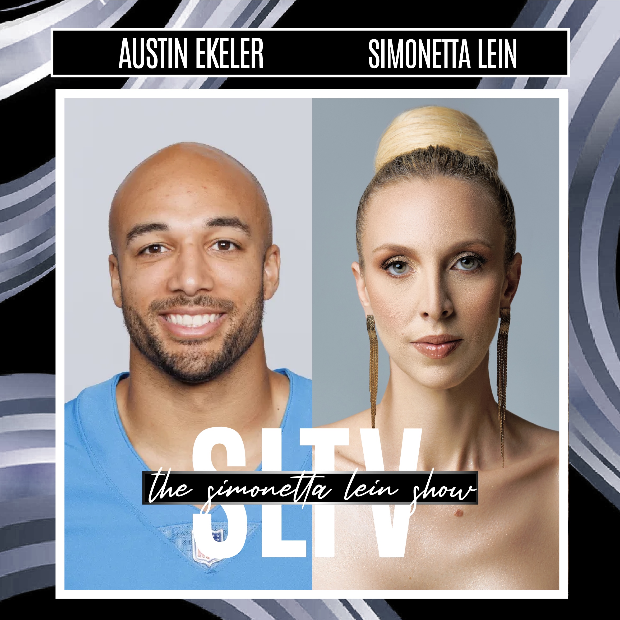 Austin Ekeler Guests On The Simonetta Lein Show