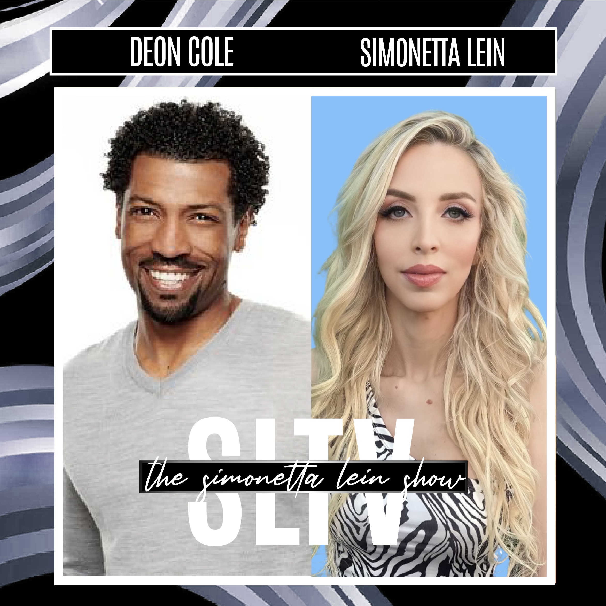 Deon Cole Guests On The Simonetta Lein Show On SLTV