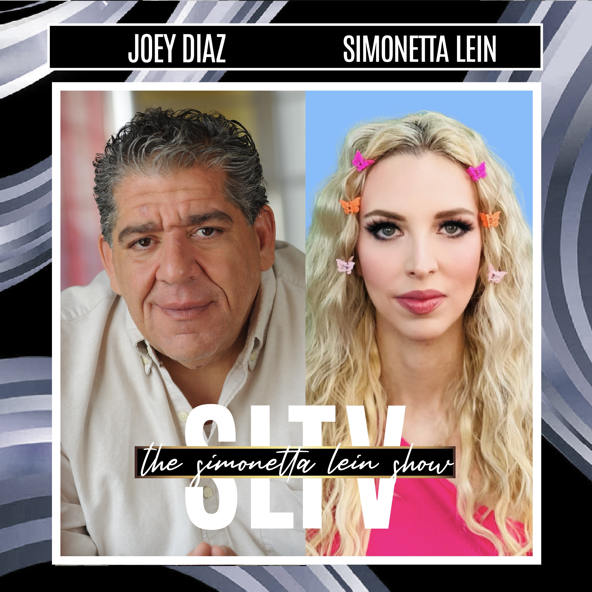 Joey Diaz Guests On The Simonetta Lein Show On SLTV