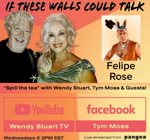 Felipe Rose Guests On “If These Walls Could Talk” With Hosts Wendy Stuart and Tym Moss Wednesday, June 26th, 2024