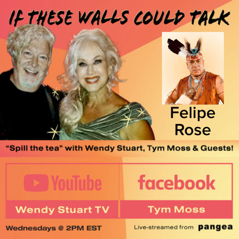 Felipe Rose Guests On “If These Walls Could Talk” With Hosts Wendy Stuart and Tym Moss Wednesday, June 26th, 2024