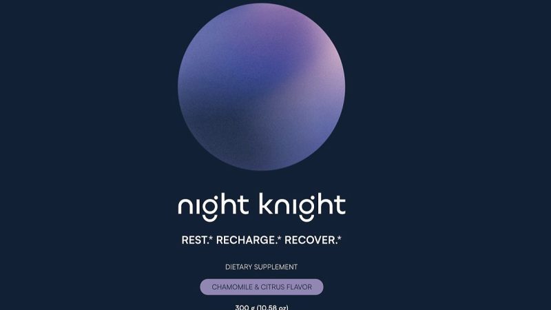 night knight: Vegan All-Natural Supplement by Ex Pro-Baller Jannik Freese and Esmeralda Baez